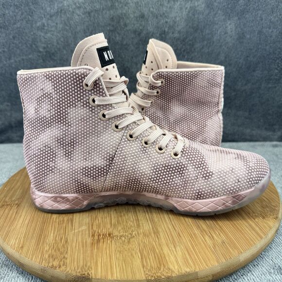 Nobull Trainer Womens Size 8 Pink High Top Workout Causal Comfort Sneakers - Picture 5 of 10